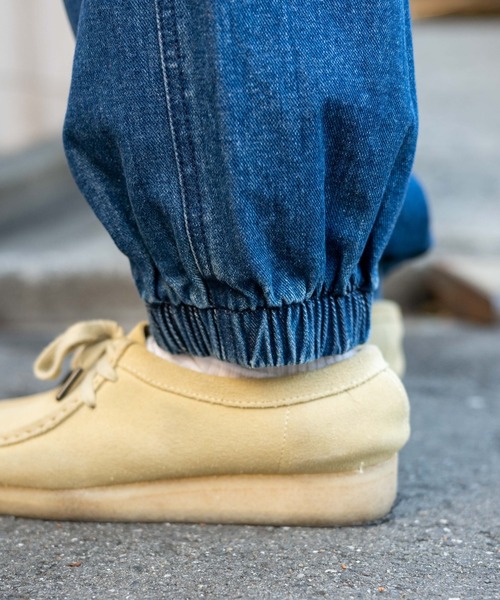 WEGO(ウィゴー)の「WEGO/デニムワイドカーゴパンツ(カーゴパンツ・レディース・ライトインディゴブルー/インディゴブルー・FREE)」の11枚目の写真