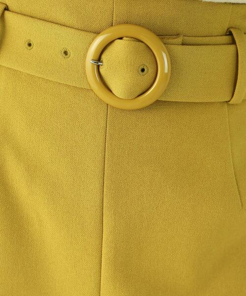 To b. by agnes b.（トゥービーバイアニエスベー）の「ハイウエストショートパンツ（その他パンツ・レディース・イエロー・40/38/36）」の8枚目の写真