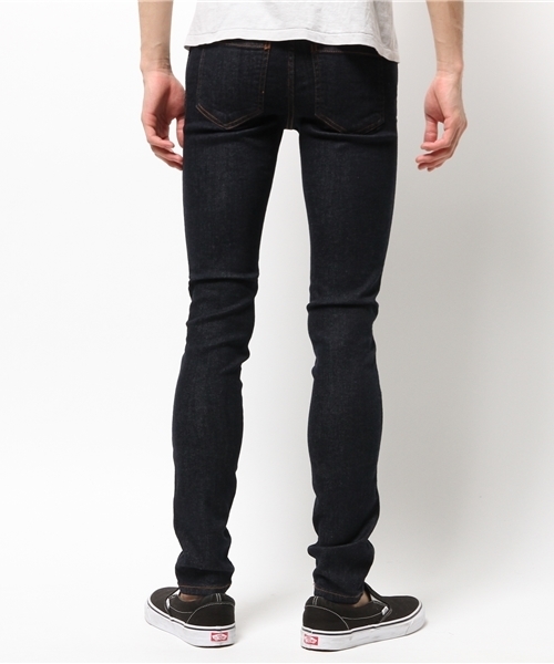 SHIPS JET BLUE（シップスジェットブルー）の「★★DR DENIM(ドクターデニム): SNAP RAW デニムスキニーパンツ 15SS（デニムパンツ・メンズ・ネイビー・34/32/30/28）」の11枚目の写真