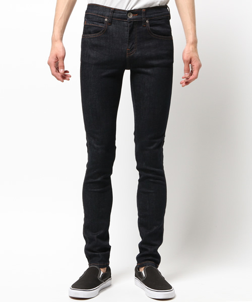 SHIPS JET BLUE（シップスジェットブルー）の「★★DR DENIM(ドクターデニム): SNAP RAW デニムスキニーパンツ 15SS（デニムパンツ・メンズ・ネイビー・34/32/30/28）」の12枚目の写真