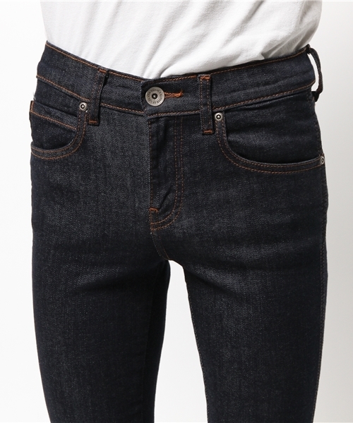 SHIPS JET BLUE（シップスジェットブルー）の「★★DR DENIM(ドクターデニム): SNAP RAW デニムスキニーパンツ 15SS（デニムパンツ・メンズ・ネイビー・34/32/30/28）」の13枚目の写真