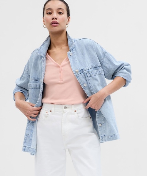 ロースラング ウルトラソフト エクストラバギーデニム デニムパンツ