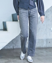 SOMETHING/サムシング ELSAヴィンテージストレートデニムパンツ