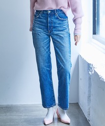 SOMETHING/サムシング ELSAヴィンテージストレートデニムパンツ