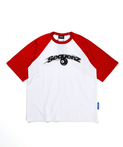 セール】【SEQUENZ】SPEED BALL RAGLAN S/S TEE / スピード