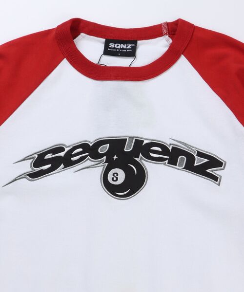 セール】【SEQUENZ】SPEED BALL RAGLAN S/S TEE / スピード