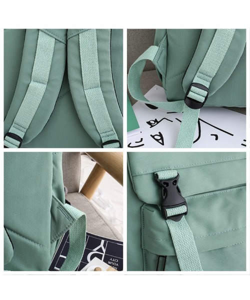 mushwear（マッシュウェア）の「【ZOZO限定カラー】カラーリュック（バックパック/リュック・レディース・ブラック/グリーン/ブルー/イエロー/ピンク/ブルー系その他/ブラック系その他/パープル/レッド・FREE）」の15枚目の写真