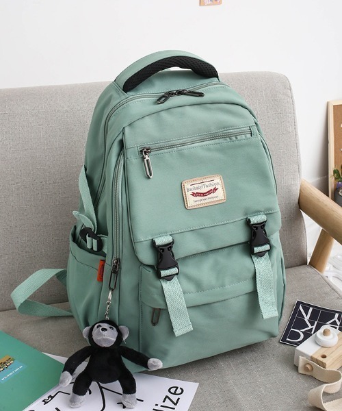 mushwear（マッシュウェア）の「【ZOZO限定カラー】カラーリュック（バックパック/リュック・レディース・ブラック/グリーン/ブルー/イエロー/ピンク/ブルー系その他/ブラック系その他/パープル/レッド・FREE）」の13枚目の写真