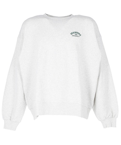 coca(coca)(コカ)の「メンズ ワンポイントプリントスウェット(スウェット・メンズ・ライトグレー/ライトブルー・M/L/XL)」の3枚目の写真