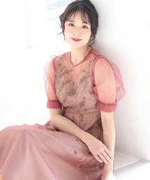 ビーズ 刺繍パーティー ドレス お呼ばれ ロング&袖あり 結婚式 フォーマル オケージョンドレス 二次会 成人式 同窓会 謝恩会 20代 30代