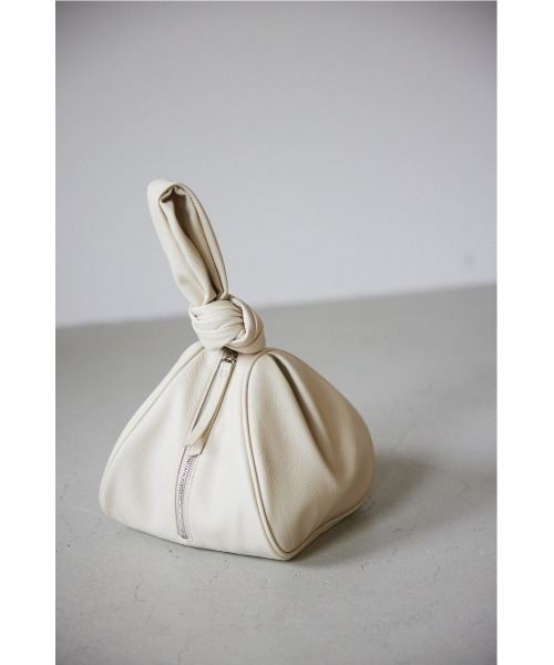 STYLEMIXER（スタイルミキサー）の「ノットワンハンドルバッグ（ハンドバッグ・レディース・アイボリー/ブラック/ベージュ・FREE）」の12枚目の写真