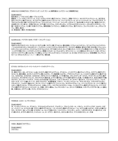 ZOZO（ゾゾ）の「【COSME 2nd Anniversary】ミニコスメBOX（コスメキット/ギフトセット・レディース・その他・ONE SIZE）」の4枚目の写真