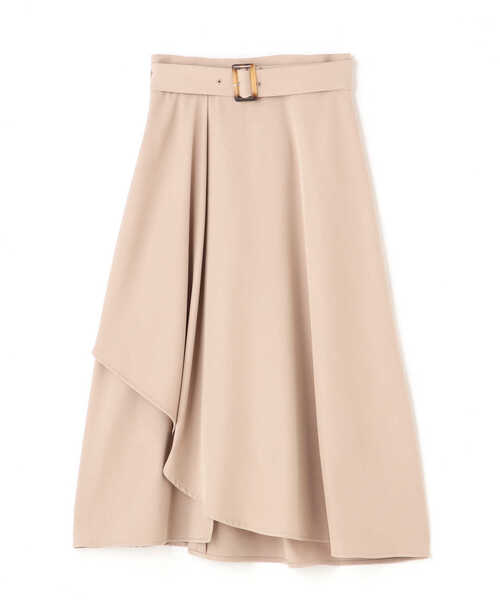 N.（N. Natural Beauty Basic）（エヌエヌナチュラルビューティーベーシック）の「【S Size Line】◆アシンメトリーフレアスカート（スカート・レディース・ベージュ/ブルー・SMALL/MEDIUM）」の8枚目の写真