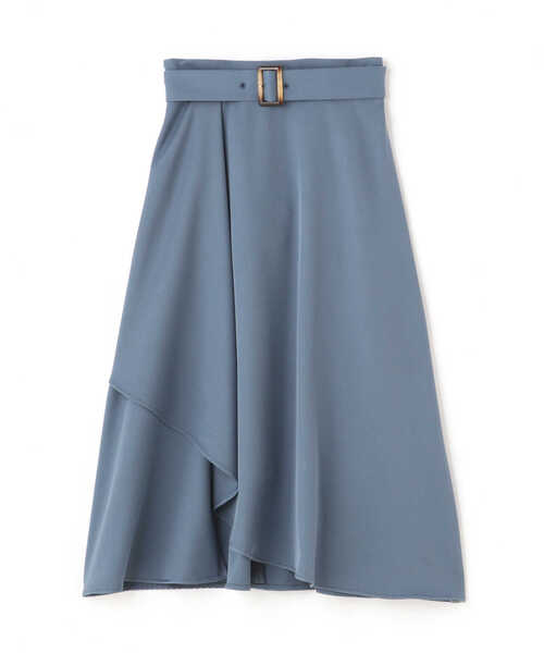 N.（N. Natural Beauty Basic）（エヌエヌナチュラルビューティーベーシック）の「【S Size Line】◆アシンメトリーフレアスカート（スカート・レディース・ベージュ/ブルー・SMALL/MEDIUM）」の14枚目の写真