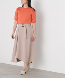 N.（N. Natural Beauty Basic） | 【S Size Line】◆アシンメトリーフレアスカート(スカート)