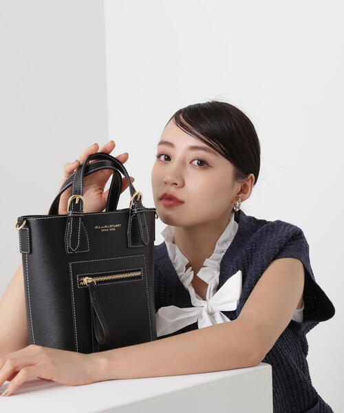 JILL by JILL STUART(ジルバイジルスチュアート)の「◇ウィークデイコレクション(ポートレイトポシェット)(ショルダーバッグ・レディース・ベージュ/グレー/ブラック・FREE)」の9枚目の写真