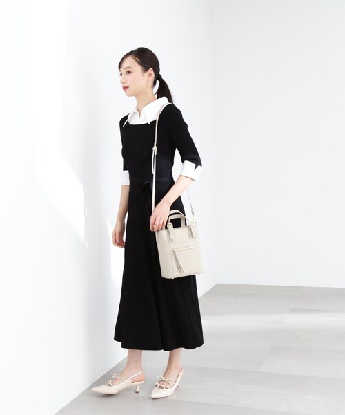 JILL by JILL STUART(ジルバイジルスチュアート)の「◇ウィークデイコレクション(ポートレイトポシェット)(ショルダーバッグ・レディース・ベージュ/グレー/ブラック・FREE)」の4枚目の写真