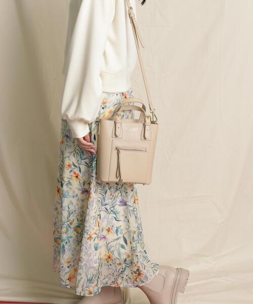 JILL by JILL STUART(ジルバイジルスチュアート)の「◇ウィークデイコレクション(ポートレイトポシェット)(ショルダーバッグ・レディース・ベージュ/グレー/ブラック・FREE)」の13枚目の写真