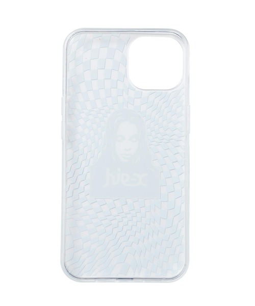 X-girl（エックスガール）の「CLEAR MOBILE CASE for iPhone 13（スマホケース/カバー・レディース・ライトブルー/マルチ/レッド/ピンク・ONE SIZE）」の10枚目の写真