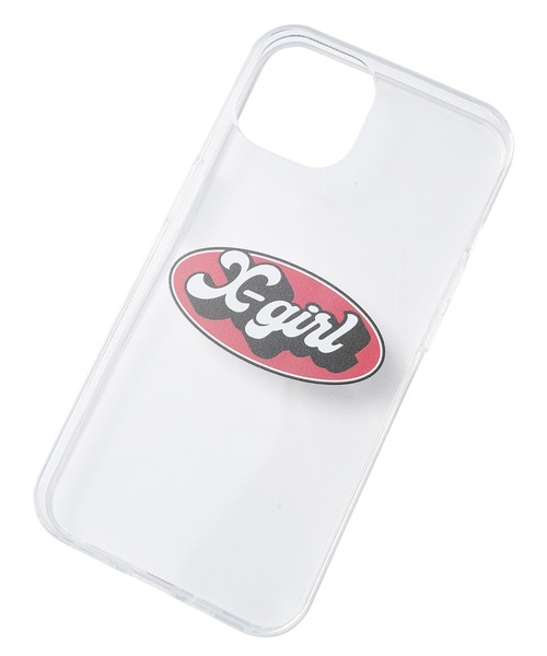 X-girl（エックスガール）の「CLEAR MOBILE CASE for iPhone 13（スマホケース/カバー・レディース・ライトブルー/マルチ/レッド/ピンク・ONE SIZE）」の12枚目の写真