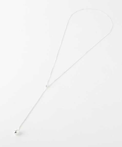 URBAN RESEARCH DOORS（アーバンリサーチドアーズ）の「ボールスライドネックレス（ネックレス・レディース・ゴールド/シルバー・-）」の2枚目の写真