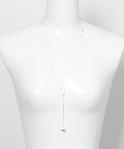 URBAN RESEARCH DOORS（アーバンリサーチドアーズ）の「ボールスライドネックレス（ネックレス・レディース・ゴールド/シルバー・-）」の6枚目の写真