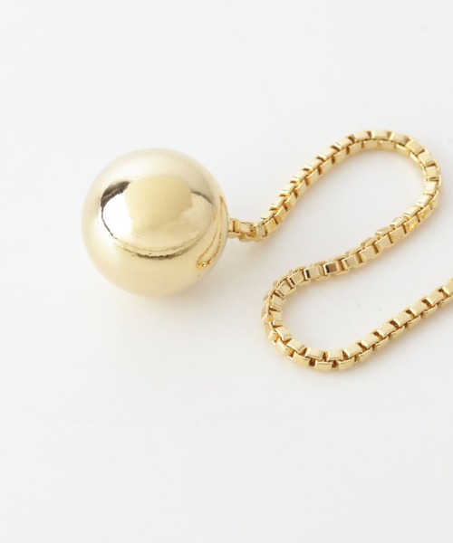 URBAN RESEARCH DOORS（アーバンリサーチドアーズ）の「ボールスライドネックレス（ネックレス・レディース・ゴールド/シルバー・-）」の8枚目の写真
