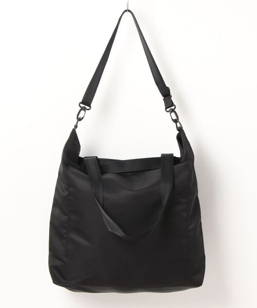 FREDRIK PACKERS(フレドリックパッカーズ)の「FREDRIK PACKERS フレドリックパッカーズ VAIL FLIGHT SATIN 2WAY トートBAG(ショルダーバッグ・レディース・ブラック/オリーブ/グリーン・ONESIZE)」の20枚目の写真