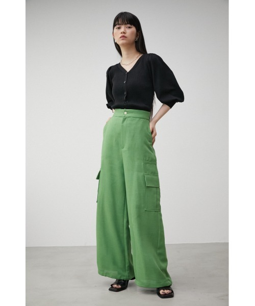 AZUL by moussy(アズールバイマウジー)の「MULTI WAY PUFF SLEEVE KNIT/マルチウェイパフスリーブニット(ニット/セーター・レディース・ブラック/ブルー/ライトベージュ・SMALL/MEDIUM)」の6枚目の写真