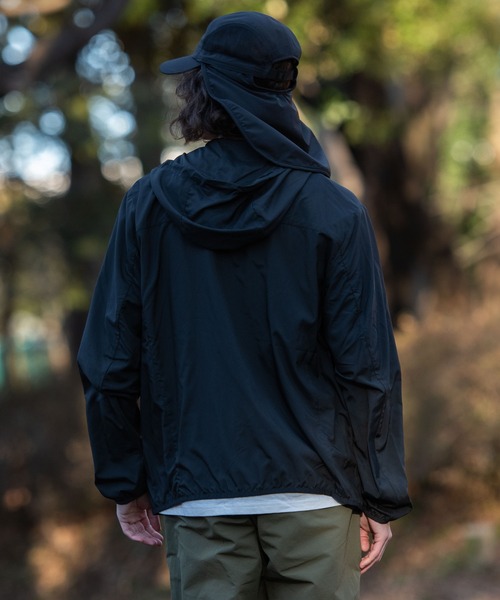 OUTDOOR PRODUCTS（アウトドアプロダクツ）の「【OUTDOOR PRODUCTS/アウトドアプロダクツ】撥水　防花粉　紫外線対策　透湿　パッカブル　リップストップパッカブルパーカー（パーカー・メンズ・ベージュ/ライトグリーン/カーキ/ブラック/ライトベージュ/チャコールグレー・MEDIUM/LARGE/X-LARGE）」の13枚目の写真