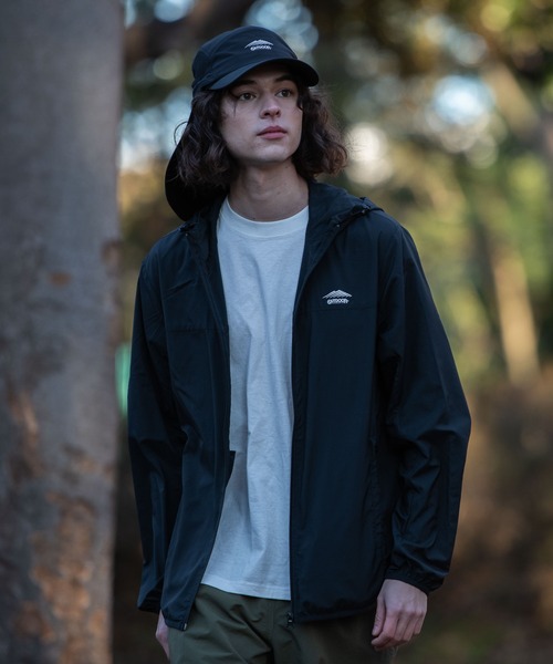 OUTDOOR PRODUCTS（アウトドアプロダクツ）の「【OUTDOOR PRODUCTS/アウトドアプロダクツ】撥水　防花粉　紫外線対策　透湿　パッカブル　リップストップパッカブルパーカー（パーカー・メンズ・ベージュ/ライトグリーン/カーキ/ブラック/ライトベージュ/チャコールグレー・MEDIUM/LARGE/X-LARGE）」の14枚目の写真