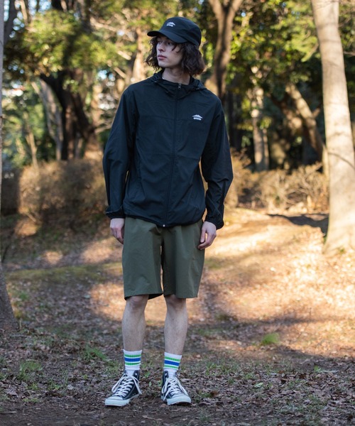 OUTDOOR PRODUCTS（アウトドアプロダクツ）の「【OUTDOOR PRODUCTS/アウトドアプロダクツ】撥水　防花粉　紫外線対策　透湿　パッカブル　リップストップパッカブルパーカー（パーカー・メンズ・ベージュ/ライトグリーン/カーキ/ブラック/ライトベージュ/チャコールグレー・MEDIUM/LARGE/X-LARGE）」の15枚目の写真