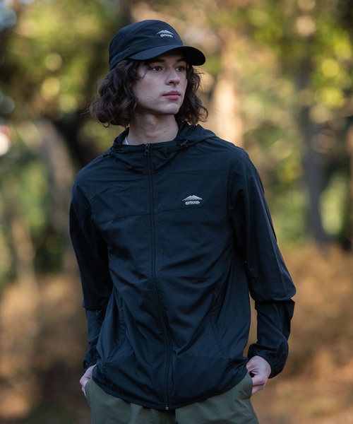 OUTDOOR PRODUCTS（アウトドアプロダクツ）の「【OUTDOOR PRODUCTS/アウトドアプロダクツ】撥水　防花粉　紫外線対策　透湿　パッカブル　リップストップパッカブルパーカー（パーカー・メンズ・ベージュ/ライトグリーン/カーキ/ブラック/ライトベージュ/チャコールグレー・MEDIUM/LARGE/X-LARGE）」の17枚目の写真