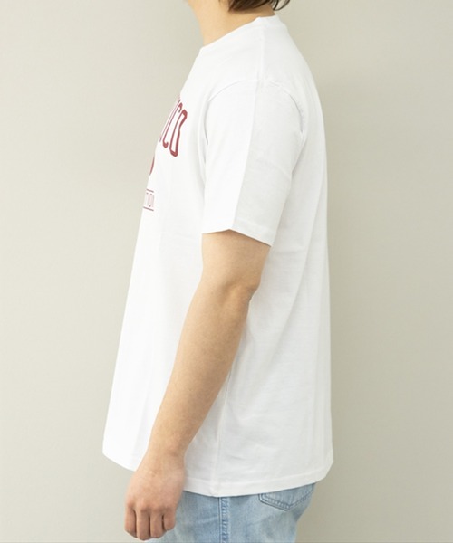 STYLEBLOCK（スタイルブロック）の「半袖プリントTシャツ（Tシャツ/カットソー・メンズ・ホワイト/ネイビー/レッド・M/L/LL）」の8枚目の写真