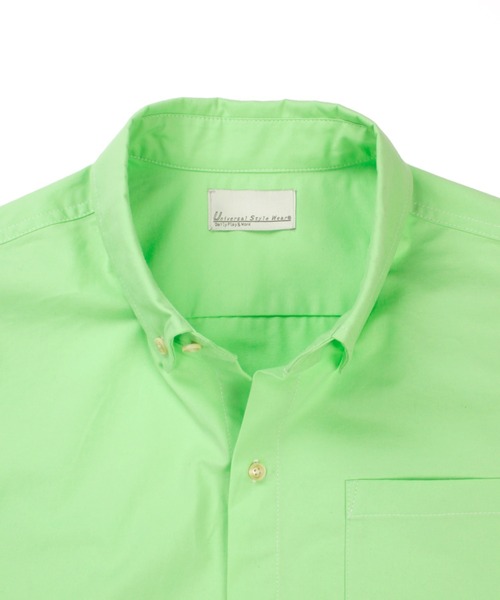 Universal Style Wear(ユニバーサルスタイルウェア)の「Universal Style Wear ラフ フィット ボタンダウン シャツ(シャツ/ブラウス・メンズ・ライトグリーン/オフホワイト/ライトイエロー/ブラック・MEDIUM/LARGE/X-LARGE)」の16枚目の写真