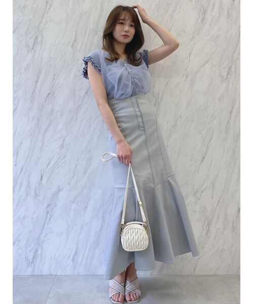 dazzlin(ダズリン)の「クロスメッシュシアーサンダル(サンダル・レディース・シルバー/ベージュ・LARGE/MEDIUM)」の13枚目の写真