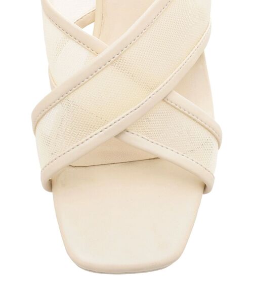 dazzlin(ダズリン)の「クロスメッシュシアーサンダル(サンダル・レディース・シルバー/ベージュ・LARGE/MEDIUM)」の18枚目の写真