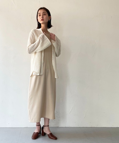 CLEIO(クレイオ)の「【CLEIO】ベルスリーブレースシャツ(シャツ/ブラウス・レディース・ブラック/アイボリー/ライトベージュ・FREE)」の21枚目の写真