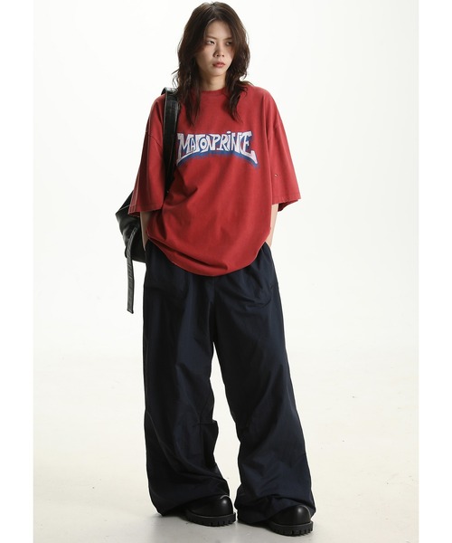 MASONPRINCE ロゴプリント Ｔシャツ ヴィンテージ ダメージ 男女 MASONPRINCE ロゴプリント Tシャツ ヴィンテージ ダメージ 男女