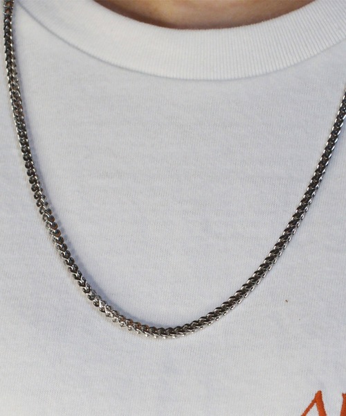 BROTHERHOOD（ブラザーフッド）の「【BROTHERHOOD】テトラヒードンネックレス「サージカルステンレス」（ネックレス・メンズ・シルバー・FREE）」の5枚目の写真