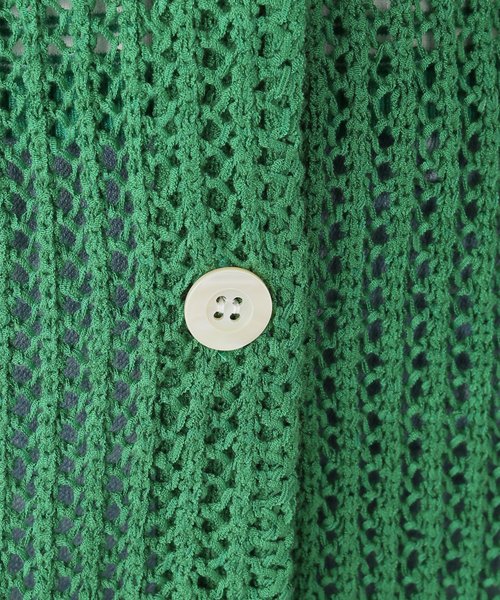 JOINT WORKS（ジョイントワークス）の「【eenie / イーニー】TAPE YARN KNIT CARDIGAN SET（アンサンブル・レディース・オレンジ/アイボリー/グリーン・FREE）」の18枚目の写真