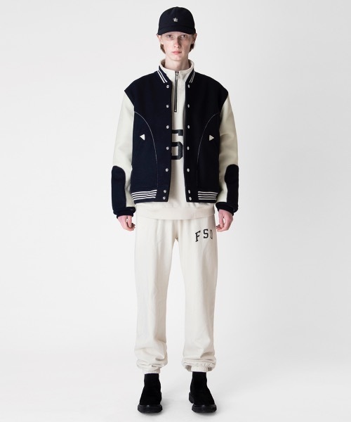FORSOMEONE(フォーサムワン)の「FORSOMEONE VARSITY JACKET(スタジャン・メンズ・ネイビー・50/48)」の11枚目の写真