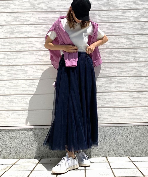 Q（キュー）の「リブデイリークルーネックT（Tシャツ/カットソー・レディース・ブラック/アイボリー・MEDIUM）」の10枚目の写真