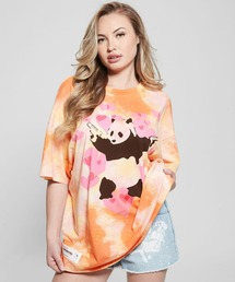 Guess | GUESS X BRANDALISED(R) WITH GRAFFITI BY BANKSY Panda Lounge Tee(Tシャツ/カットソー)