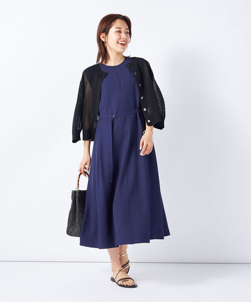 NOLLEY'S（ノーリーズ）の「タックノースリーブワンピース