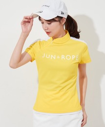 JUN&ROPE' | 【UV】【吸水速乾】メッシュ使いチャイナ衿プルオーバー(Tシャツ/カットソー)