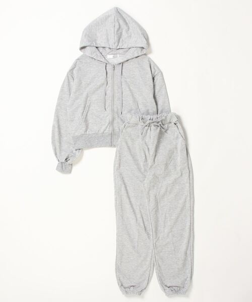 Chick（チック）の「【3点セット】キャミソール+ショート丈パーカー+