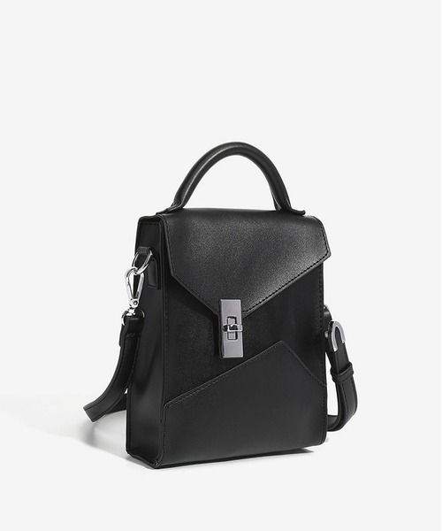 LOPASS(ロパス)の「レトロ携帯バッグショルダーバッグ(ショルダーバッグ・レディース・ブラック/ホワイト/グリーン/ブラウン・FREE)」の12枚目の写真
