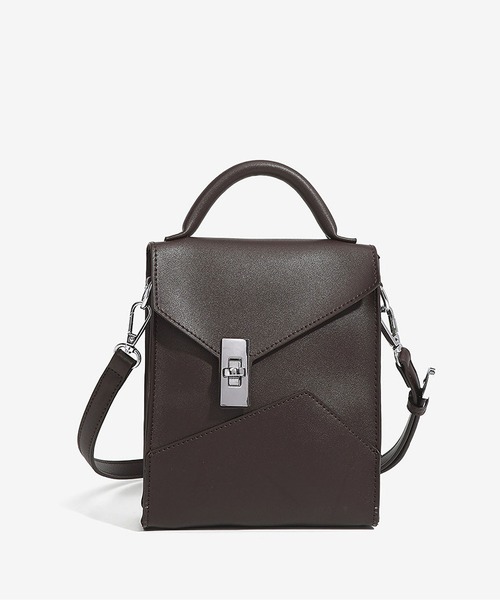 LOPASS(ロパス)の「レトロ携帯バッグショルダーバッグ(ショルダーバッグ・レディース・ブラック/ホワイト/グリーン/ブラウン・FREE)」の13枚目の写真