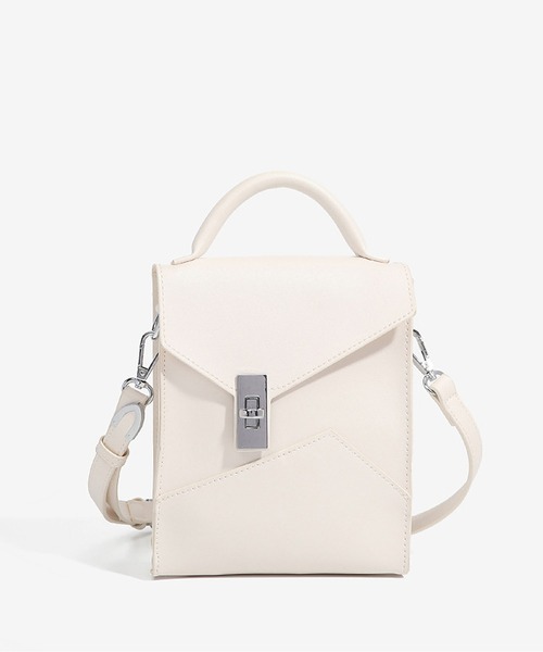 LOPASS(ロパス)の「レトロ携帯バッグショルダーバッグ(ショルダーバッグ・レディース・ブラック/ホワイト/グリーン/ブラウン・FREE)」の14枚目の写真